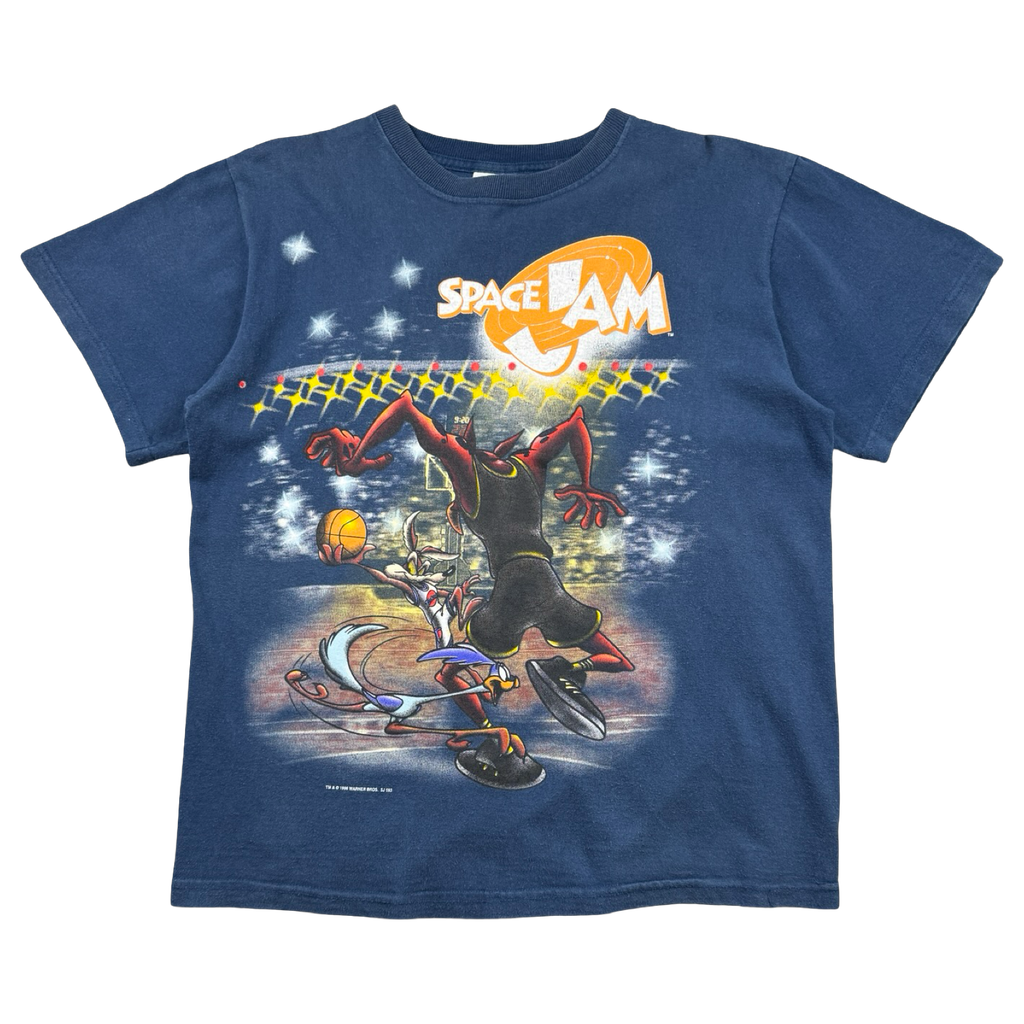 Vintage 90's Space Jam Monstars Road Runner Tee Navy