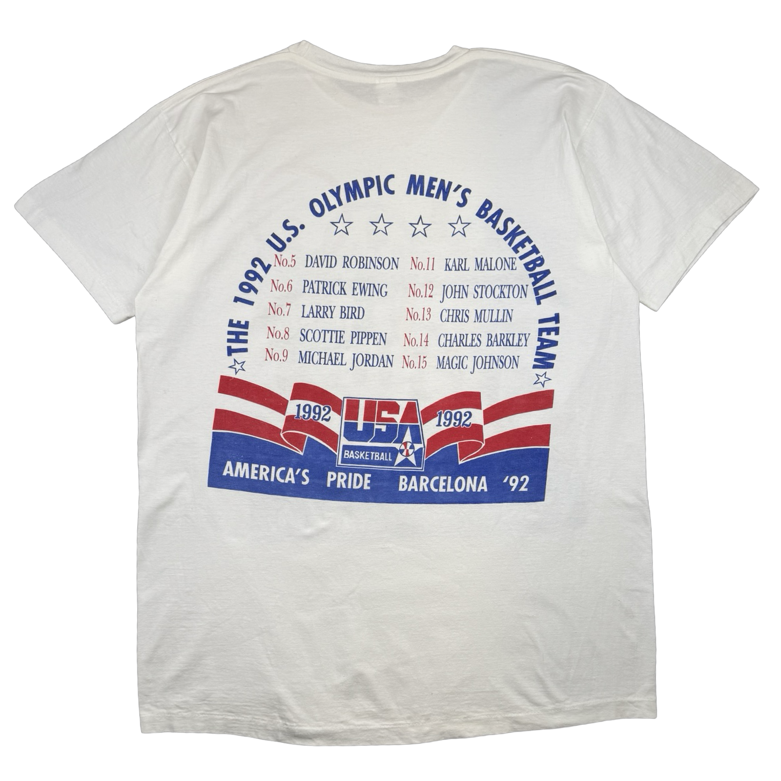 Vintage 1992 Olympics America's Pride Tee White