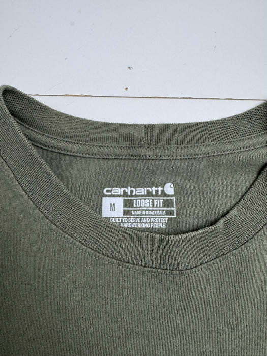 Carhartt Side Pocket Tee L/S Tee Green | Vitnage Clothing Store Canada