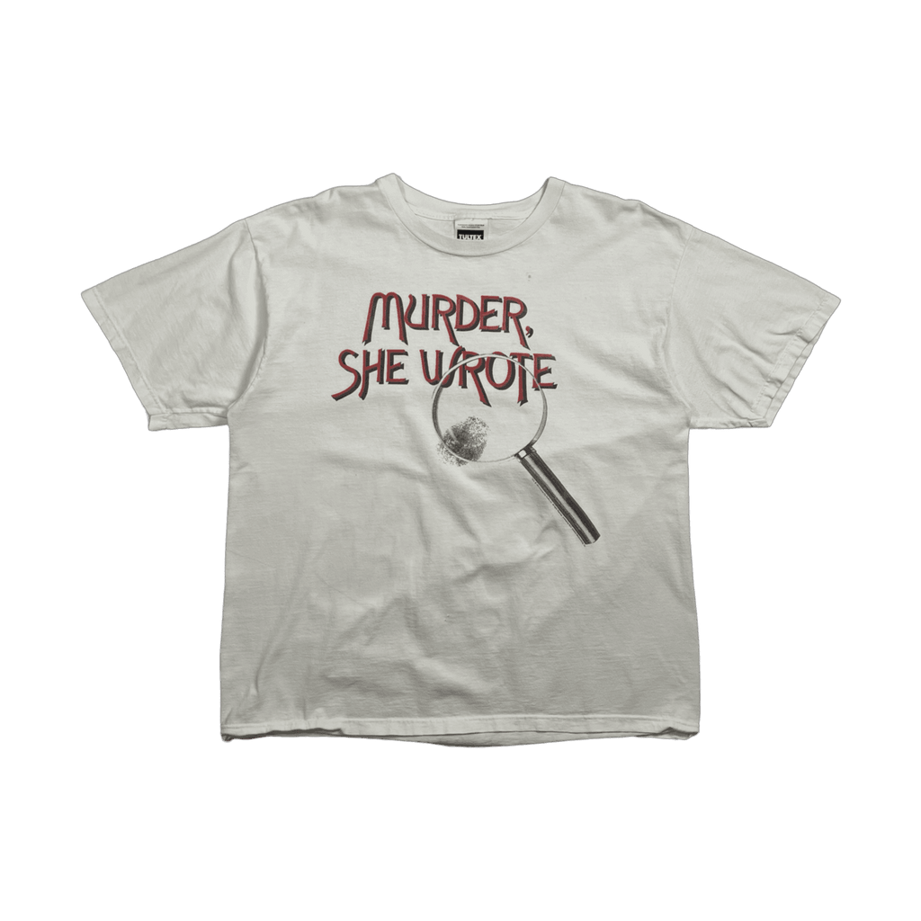 Vintage Murder She Wrote Tee White