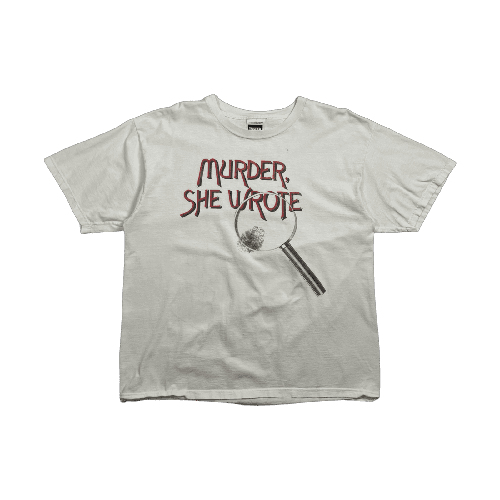 Vintage Murder She Wrote Tee White