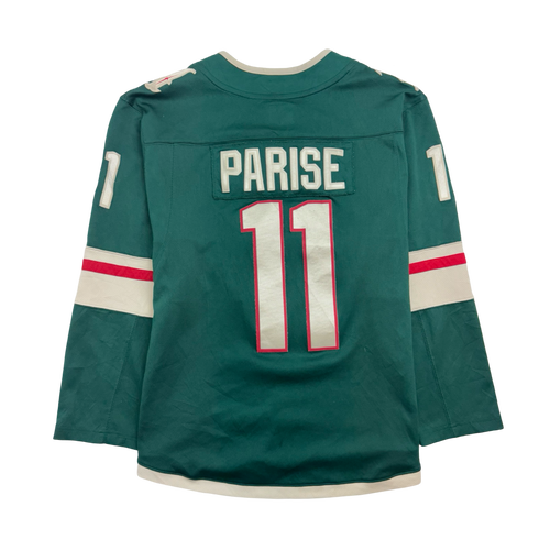 NHL Minnesota Wild Zach Parise Hockey Jersey Green | Vintage Clothing Store Canada