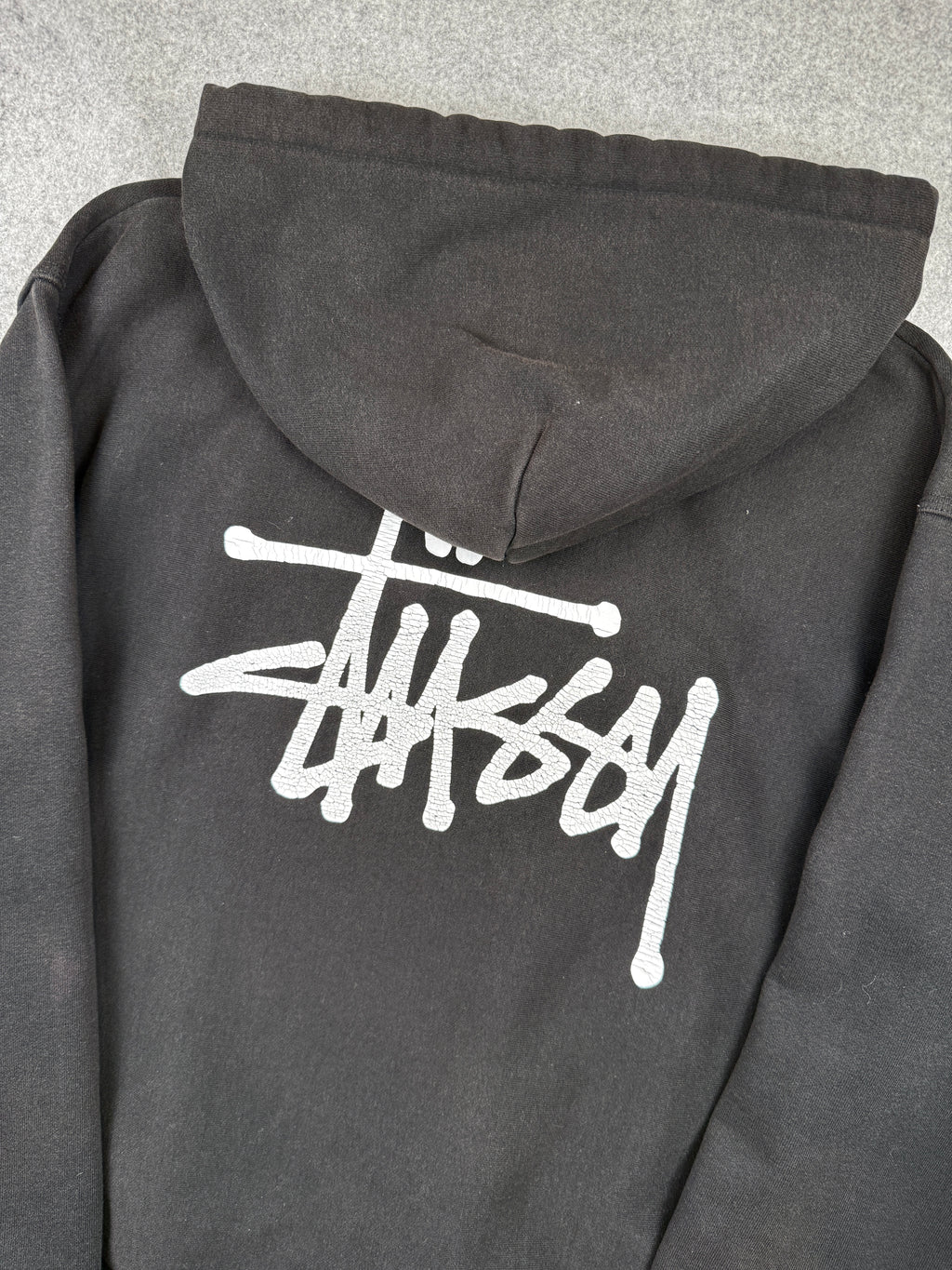 Stussy Basic Hoodie Black (USED)