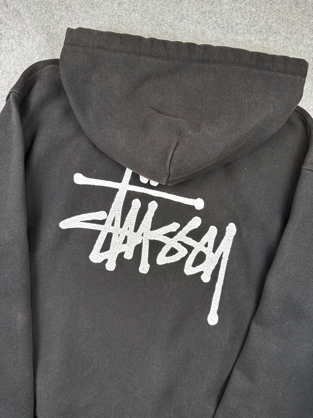 Stussy Basic Hoodie Black (USED)
