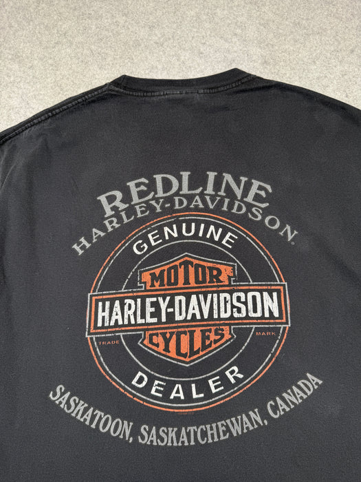 Vintage Harley Davidson Ride It To The Limit Tee Black | Vitnage Clothing Store Canada