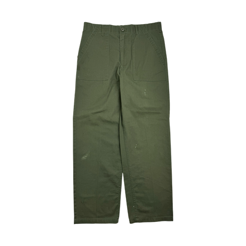 (34) Vintage Military Chino Pants Green | Vintage Clothing Store Canada