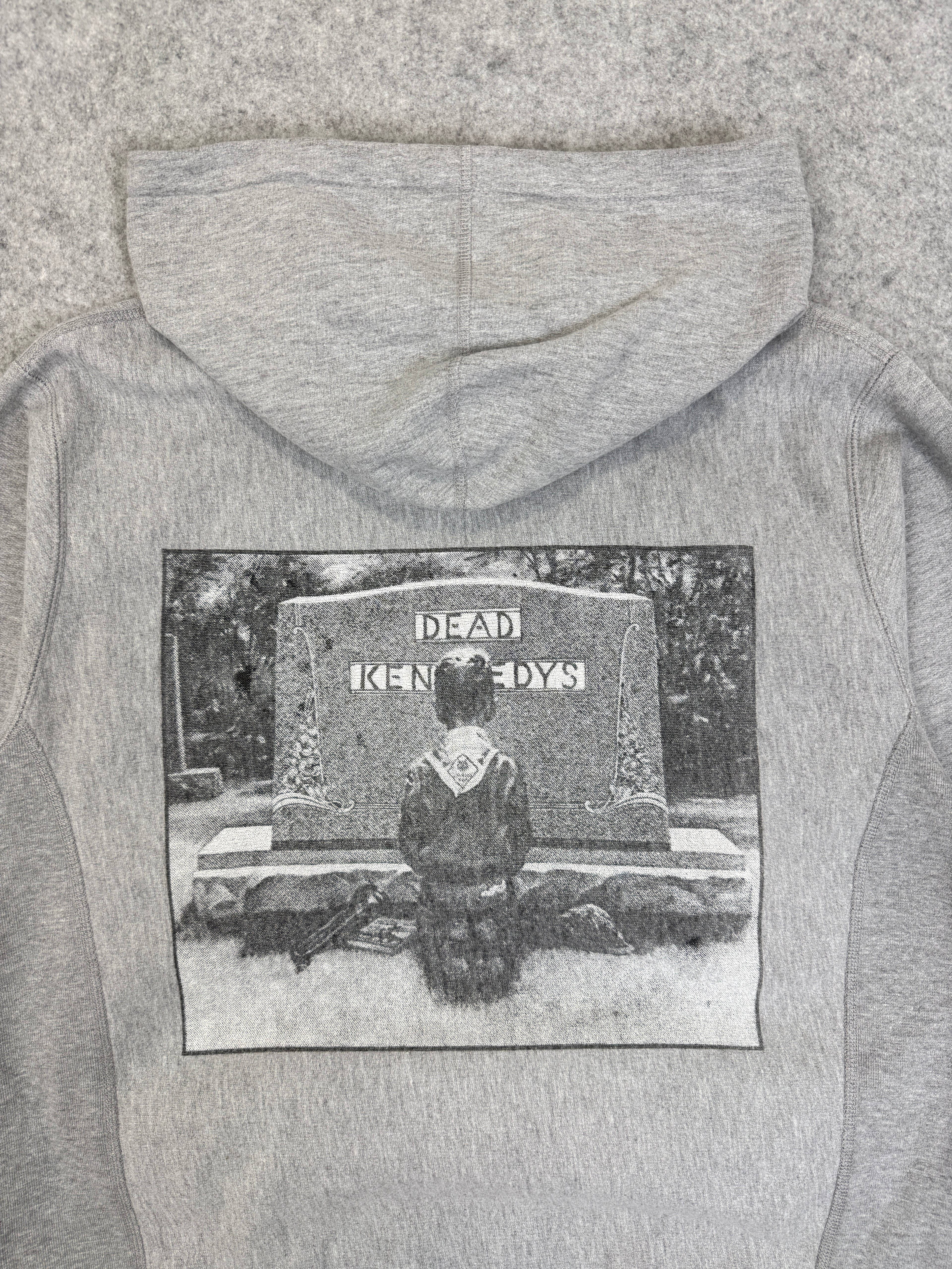 Supreme Dead Kennedy Hooded Sweatshirt Grey (USED)