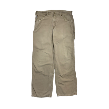 (34) Vintage Carhartt Carpenter Pants Khaki