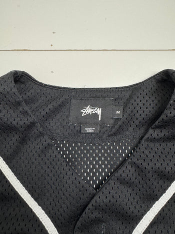 Stussy Team Jersey Black (USED)