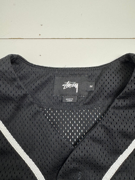 Stussy Team Jersey Black (USED) | Vitnage Clothing Store Canada