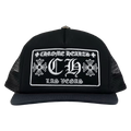 Chrome Hearts CH Las Vegas Trucker Hat Black