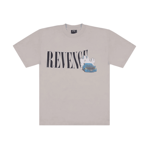 Revenge Juicewrld Burnout Tee Cement | Vintage Clothing Store Canada