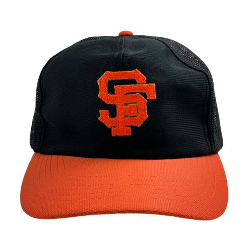 Vintage San Francisco Trucker Snapback Hat Black | Vintage Clothing Store Canada