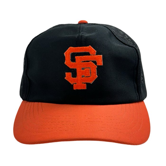 Vintage San Francisco Trucker Snapback Hat Black | Vitnage Clothing Store Canada