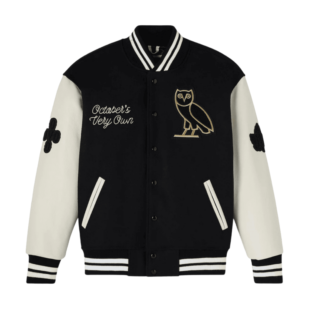 OVO Collegiate Varsity Jacket Black