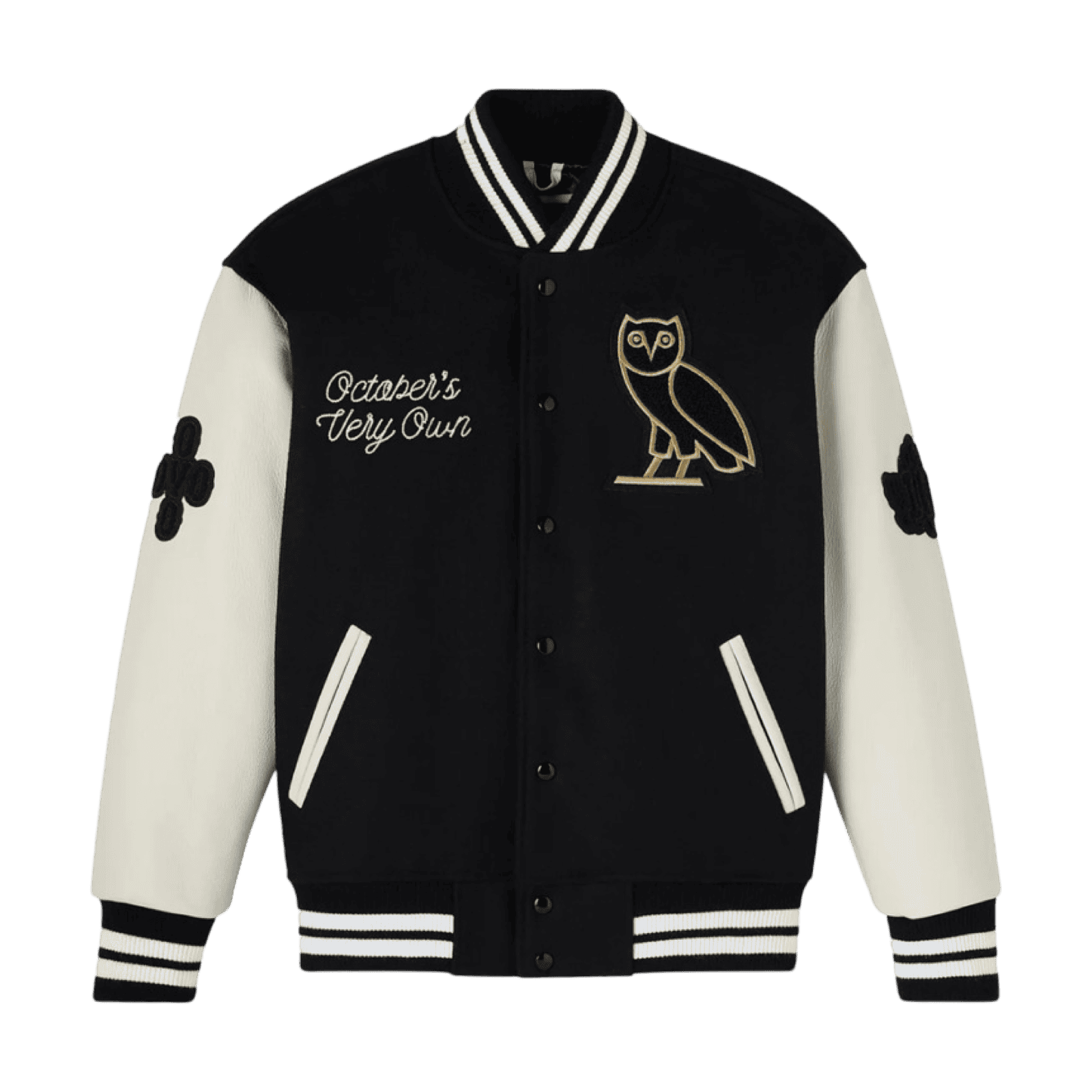 OVO Collegiate Varsity Jacket Black