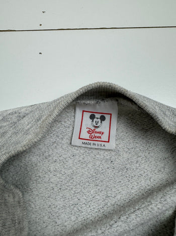 (L) Vintage 90s Disney Goofy Sweatshirt Grey