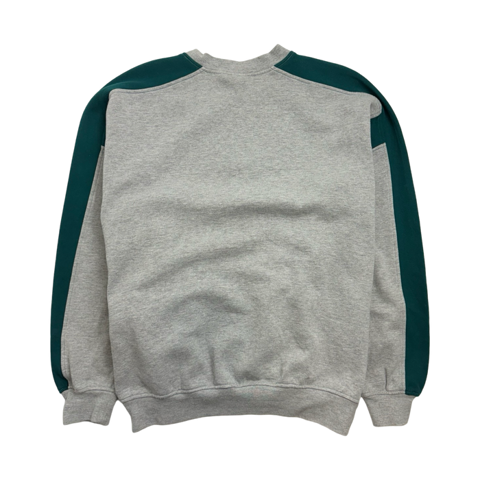 (XL) Vintage NFL Philadelphia Eagles Sweatshirts Grey | Vitnage Clothing Store Canada