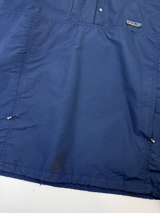 Vintage Patagonia Windbreaker Anorak Jacket Navy | Vitnage Clothing Store Canada
