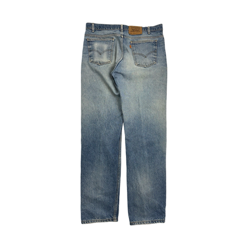 (37) Vintage 505 Levis Orange Tab Denim Pants | Vintage Clothing Store Canada