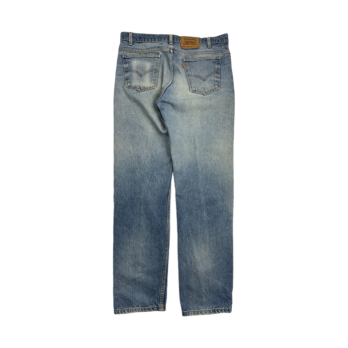 (37) Vintage 505 Levis Orange Tab Denim Pants | Vitnage Clothing Store Canada