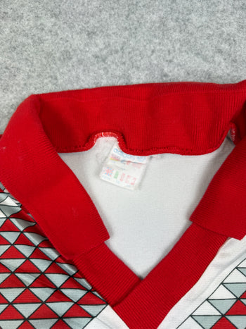 Vintage 90's Adidas Olypmics Morocco Soccer Jersey White