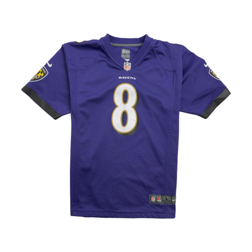 Nike NFL Baltimore Ravens Lamar Jackson Jersey Purple | Vintage Clothing Store Canada