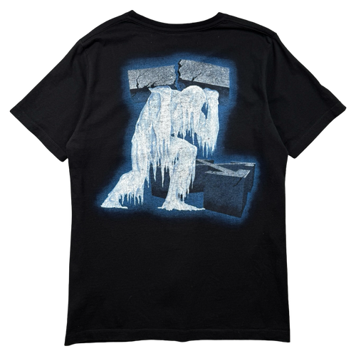 OFF-WHITE Ice Man Imressionism Tee Black (USED)