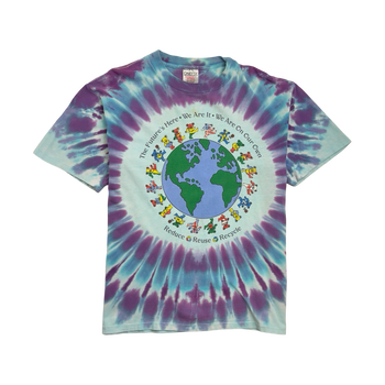 (M) Vintage '92 Grateful Dead Country Bear Tye-Dye Tee