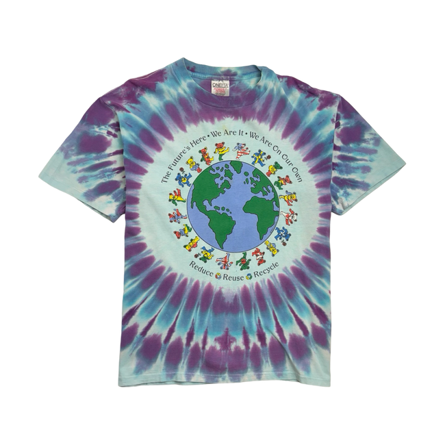 (M) Vintage '92 Grateful Dead Country Bear Tye-Dye Tee