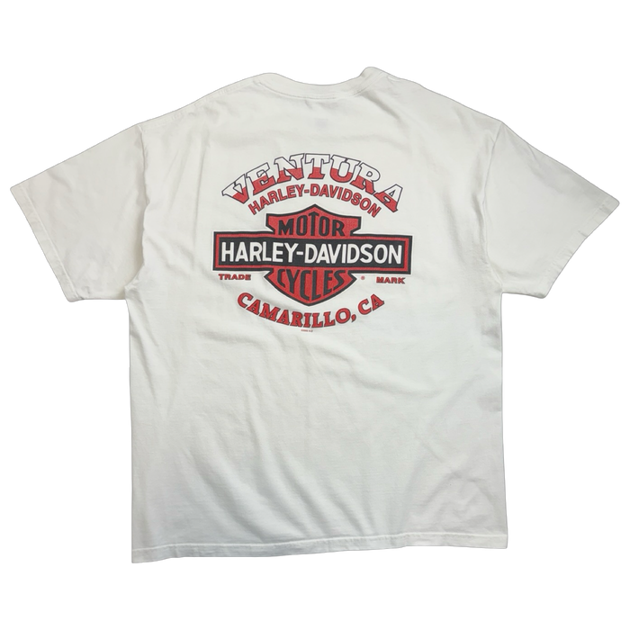 Vintage 2005 Harley Davidson Ventura Tee White | Vitnage Clothing Store Canada
