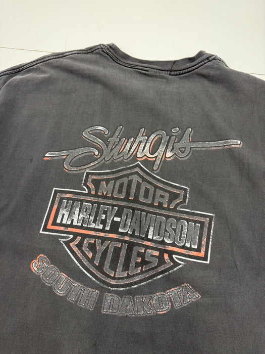 Vintage 2001 Harley Davidson Shut Up And Ride Tee Black | Vitnage Clothing Store Canada
