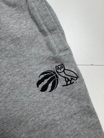 OVO X Toronto Raptors Sweatpants Grey (USED)