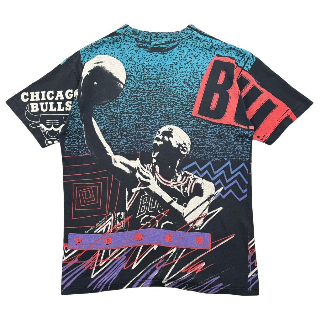 Vintage Michael Jordan Power AOP Tee Black