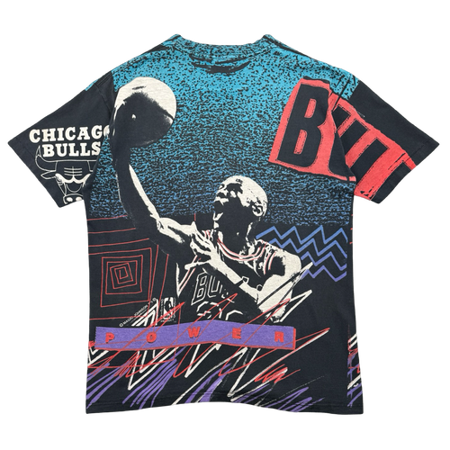 Vintage Michael Jordan Power AOP Tee Black