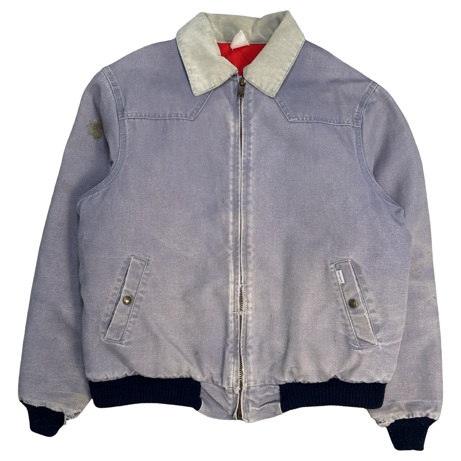 Vintage 1990’s Carhartt Santa Fe Centennial Work Jacket Faded Lilac