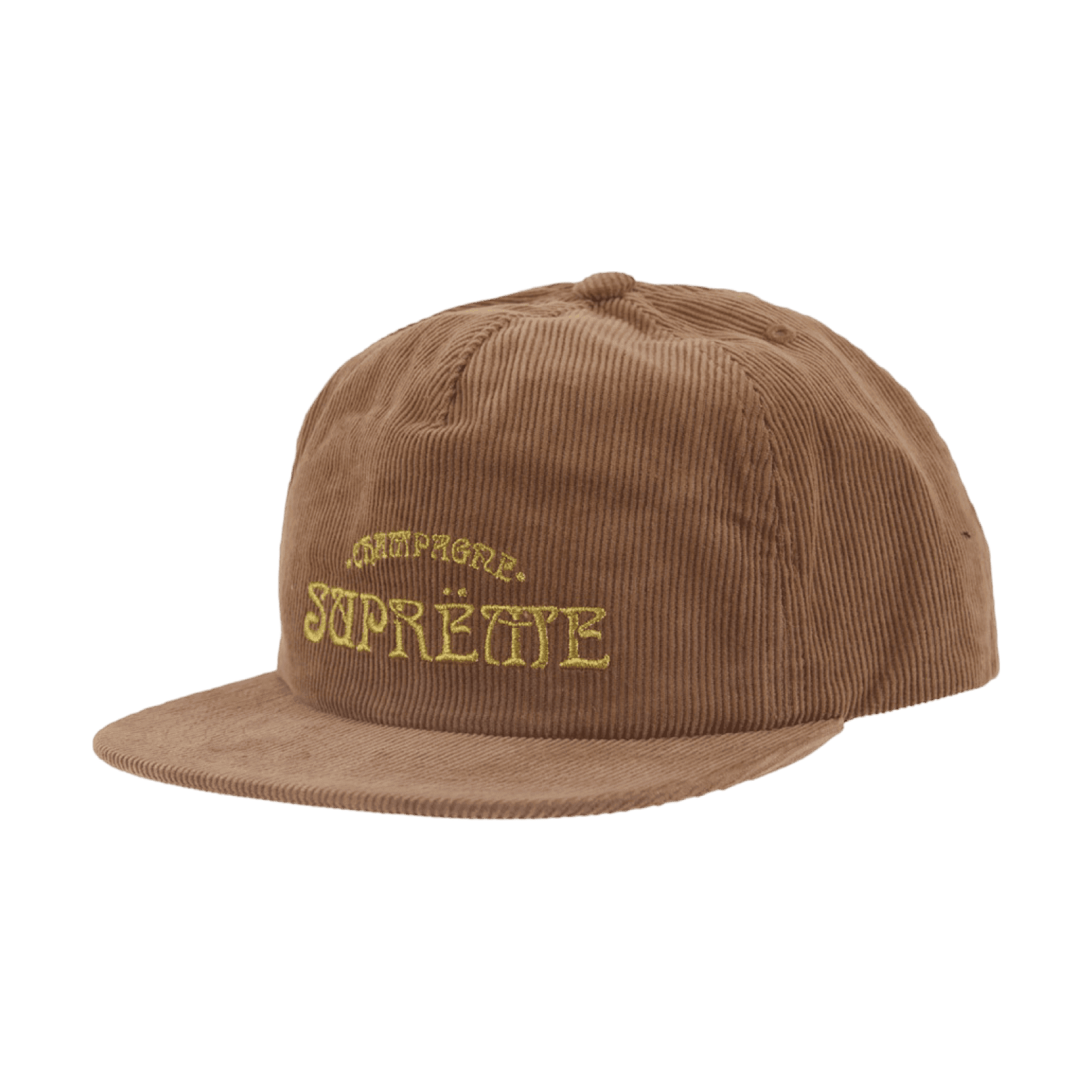 Supreme Champagne Corduroy 5-Panel Brown