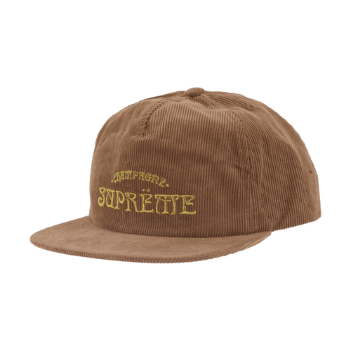 Supreme Champagne Corduroy 5-Panel Brown | Vintage Clothing Store Canada