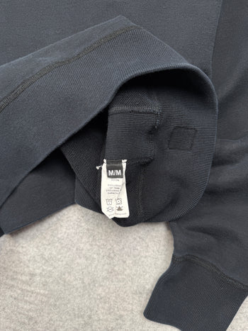 Reigning Champ Side Zip Crewneck Black (USED)