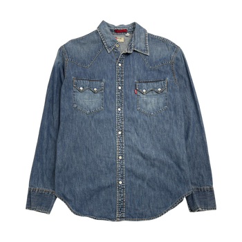 (M) Vintage Levis Denim Button Up