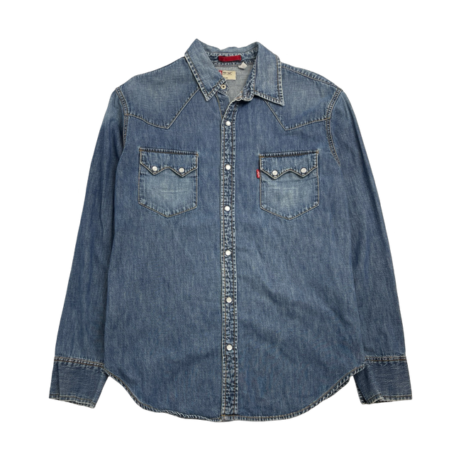 (M) Vintage Levis Denim Button Up