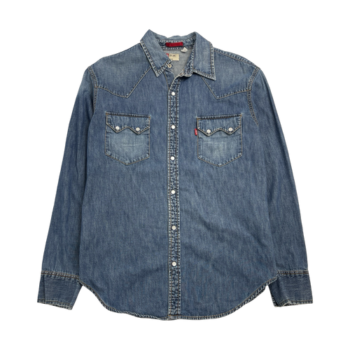 (M) Vintage Levis Denim Button Up | Vintage Clothing Store Canada