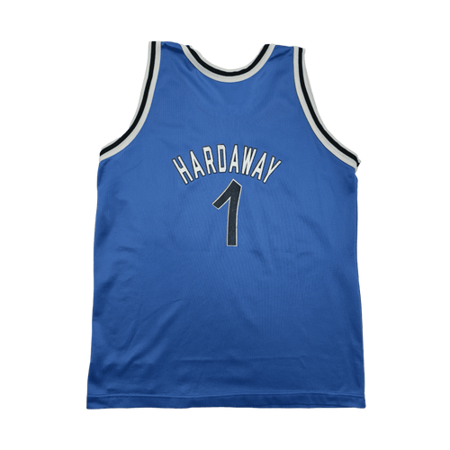 (M) Vintage Champion Orlando Magic Penny Hardaway Jersey Blue