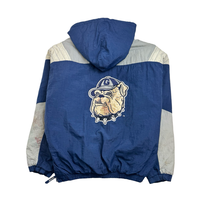 Vintage 90s Starter Georgetown Hoyas Zip-Up Jacket | Vitnage Clothing Store Canada