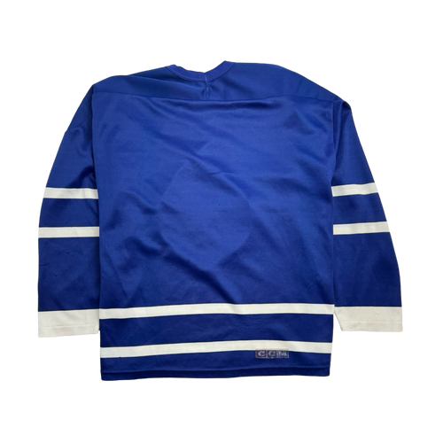 (XL) Vintage NHL Toronto Maples Leafs Hockey Jersey Blue | Vintage Clothing Store Canada