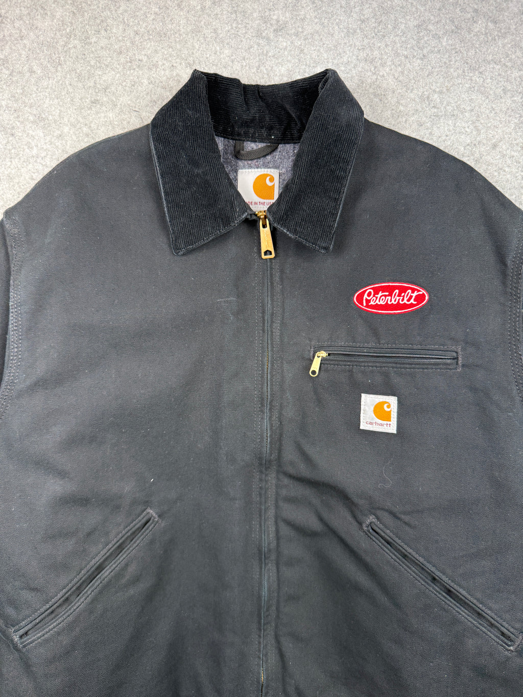 Carhartt Company Peterbilt Detroit Jacket Black