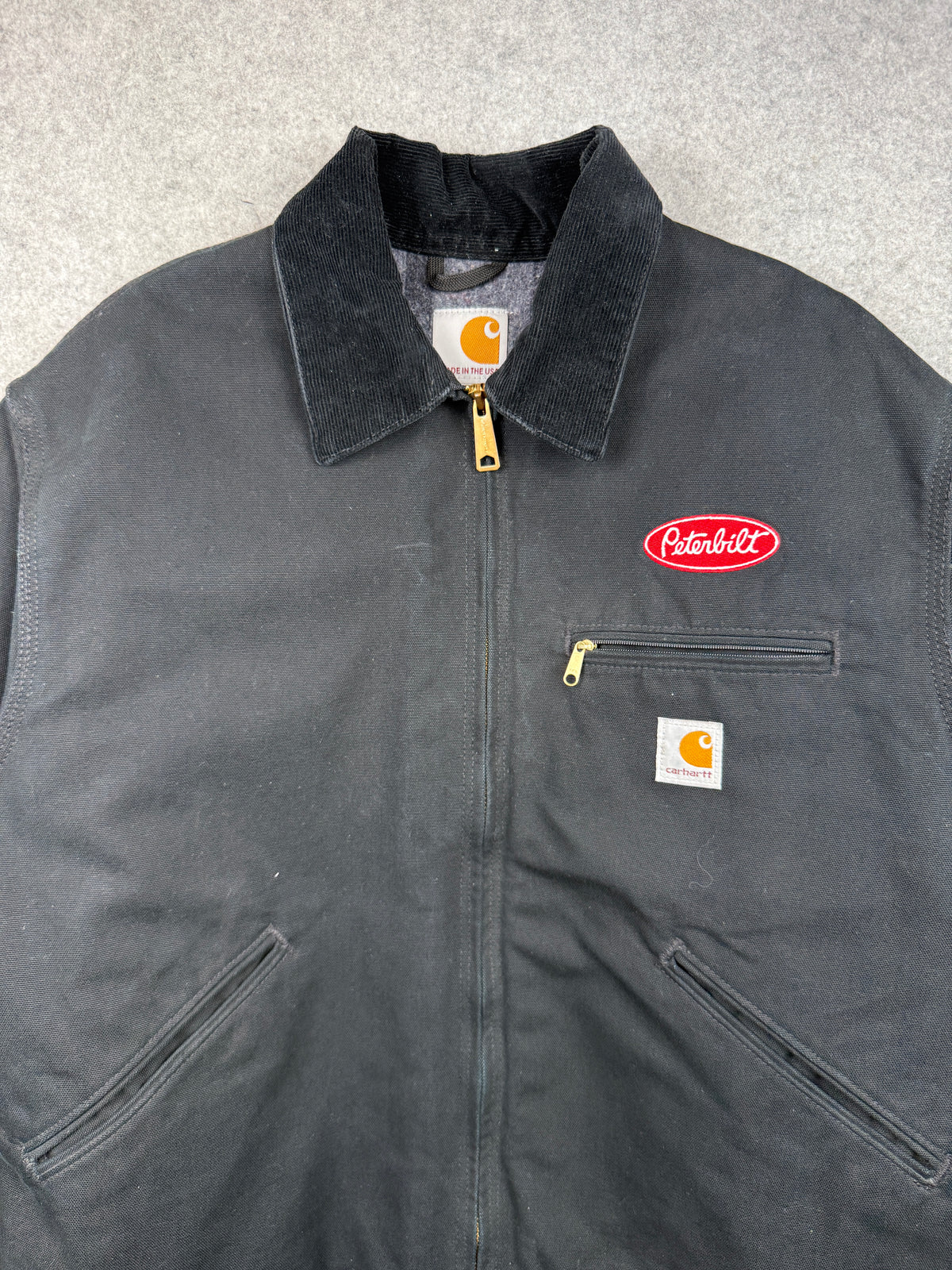Carhartt Company Peterbilt Detroit Jacket Black