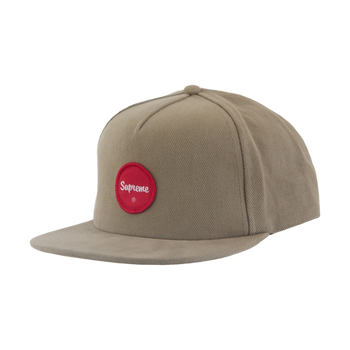 Supreme Twill Patch 5-Panel Khaki