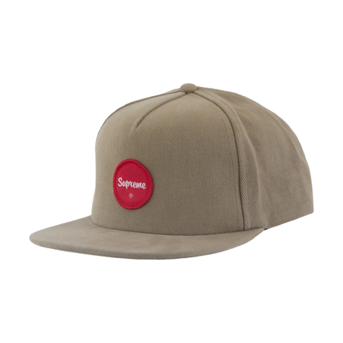 Supreme Twill Patch 5-Panel Khaki | Vintage Clothing Store Canada