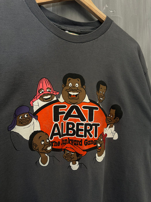 Vintage 90s Fat Albert Jams Tee Grey | Vitnage Clothing Store Canada